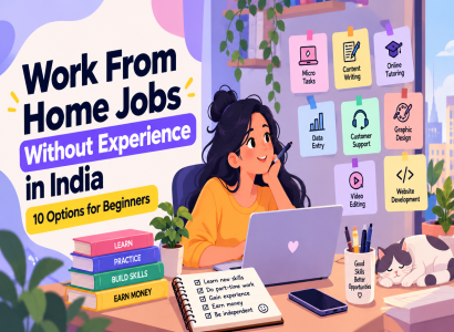 Work From Home Jobs Without Experience in India: 10 Options for Beginners